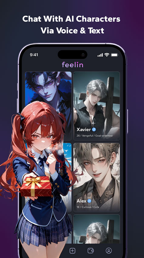 FeelinAI沉浸式对话体验截图